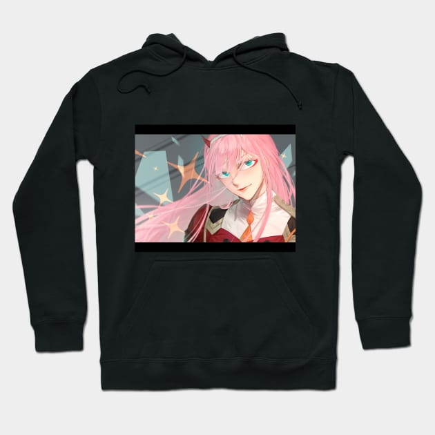 Zero Two Hoodie by limesicle